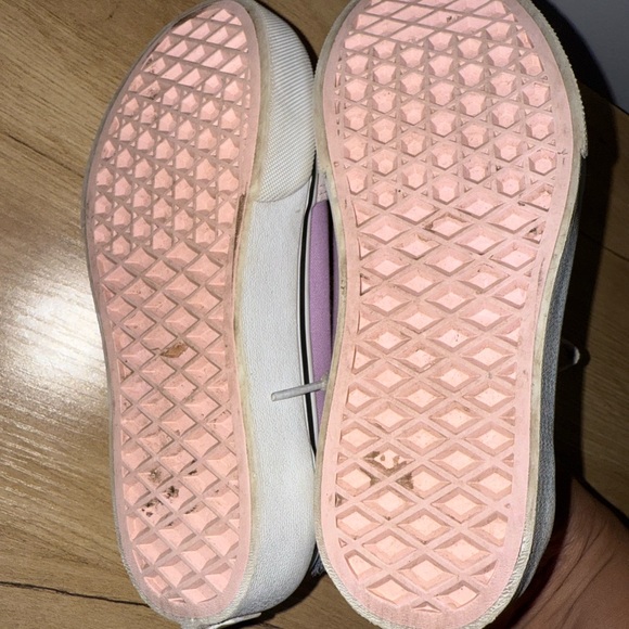 Vans Ward Girls' Platform Shoes Size 1 Pink Light Blue‎ Lavender L - Picture 5 of 7